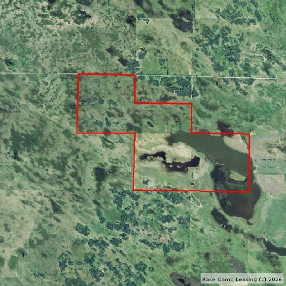 Mchenry county North Dakota waterfowl lease
