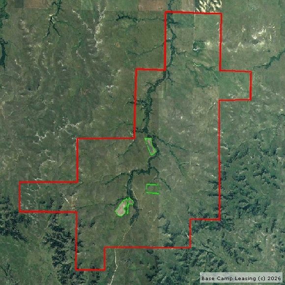 County South Dakota Hunting Lease Property 5130 Base Camp