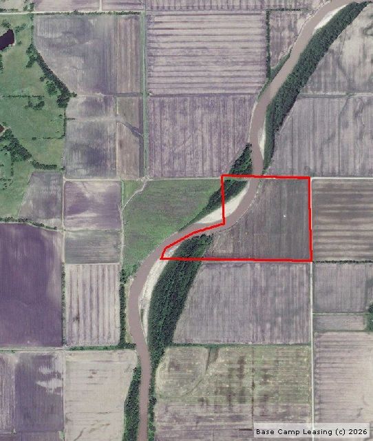 Map or photo for Grundy County, Missouri hunting lease property.
