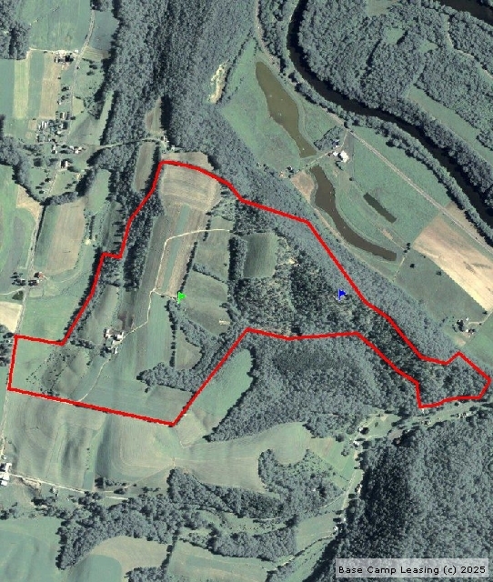 Bedford County Pennsylvania Hunting Lease Property 5740 Base Camp