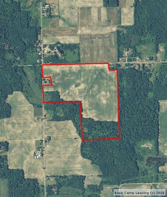 Van Buren County Michigan Hunting Lease Property 5776 Base Camp Leasing