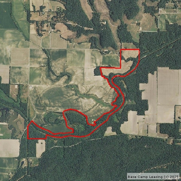 Saline County Illinois Hunting Lease Property 5337 Base Camp Leasing