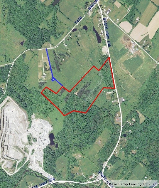 Susquehanna County Pennsylvania Hunting Lease Property 6314 Base