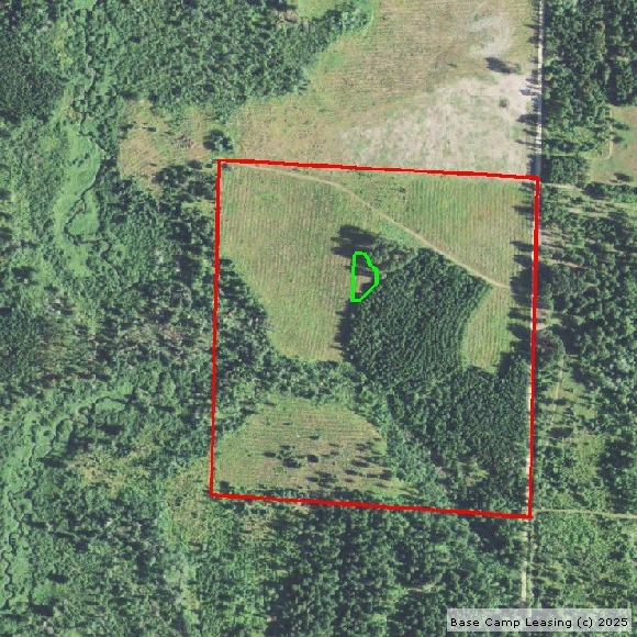 40 acre Hubbard County MN hunting lease for sale.