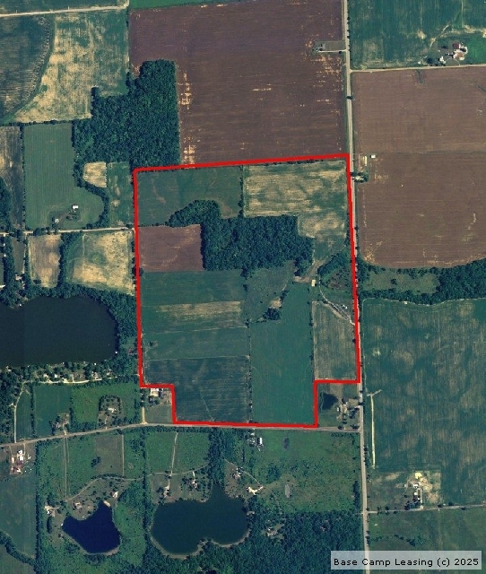 Hillsdale County Michigan Hunting Lease Property 3668 Base Camp