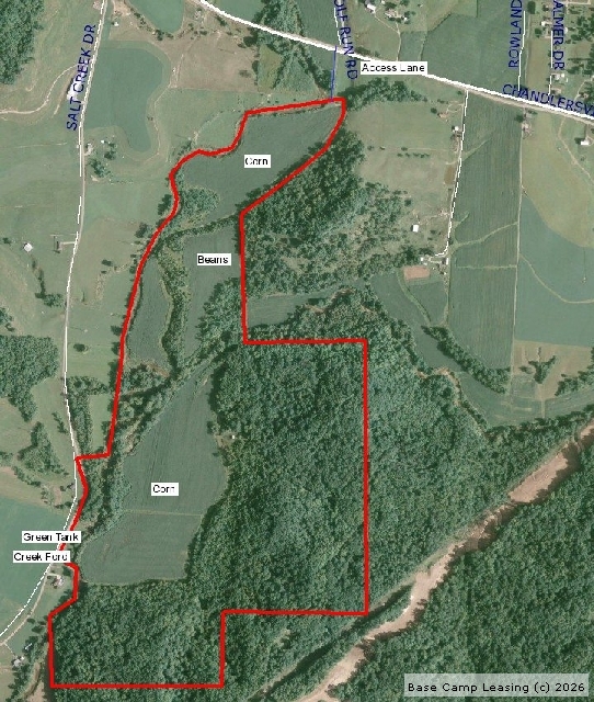 Muskingum County Ohio Hunting Lease Property 4442 Base Camp Leasing