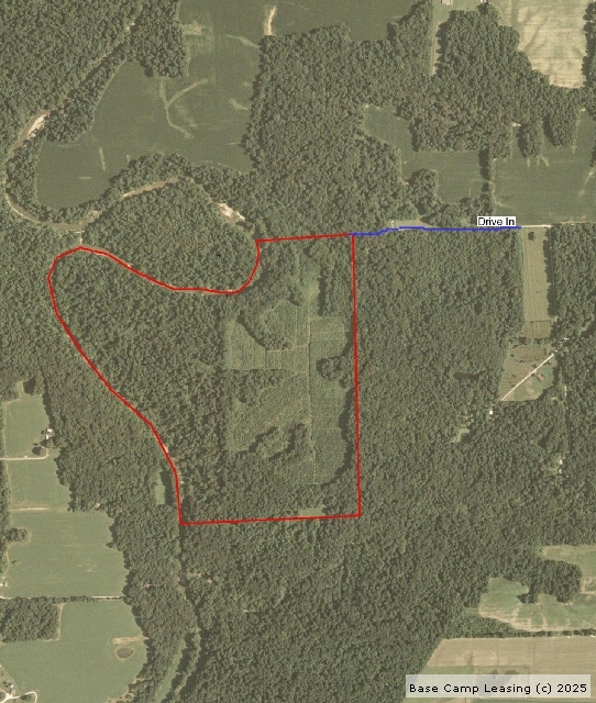 Jennings County Indiana Hunting Lease Property 4457 Base Camp Leasing