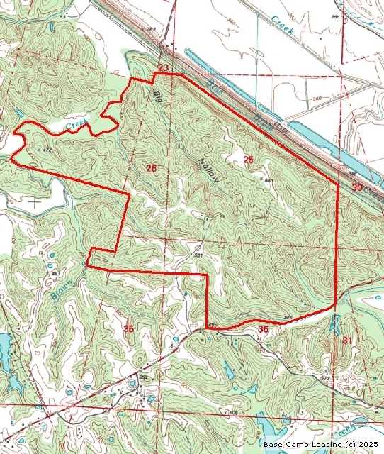 Perry County Missouri Hunting Lease Property 4524 Base Camp Leasing