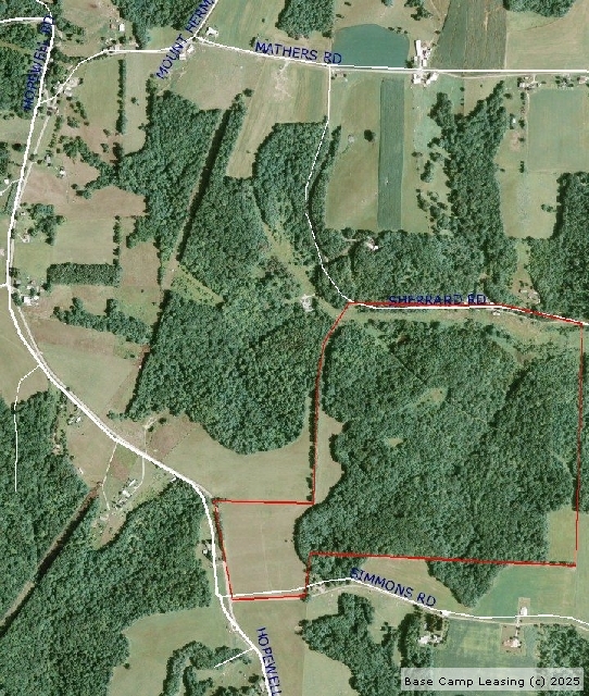 Guernsey County Ohio Hunting Lease Property 4530 Base Camp Leasing