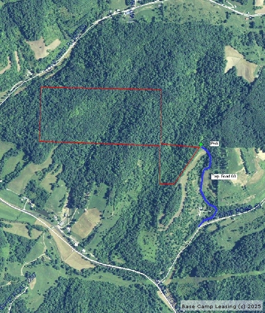 Monroe County Ohio Hunting Lease Property 4664 Base Camp Leasing