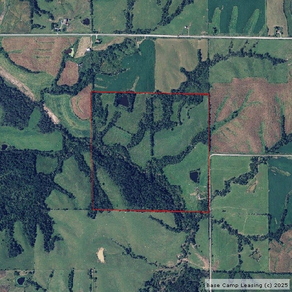 Monroe County Iowa Hunting Lease Property 4695 Base Camp Leasing