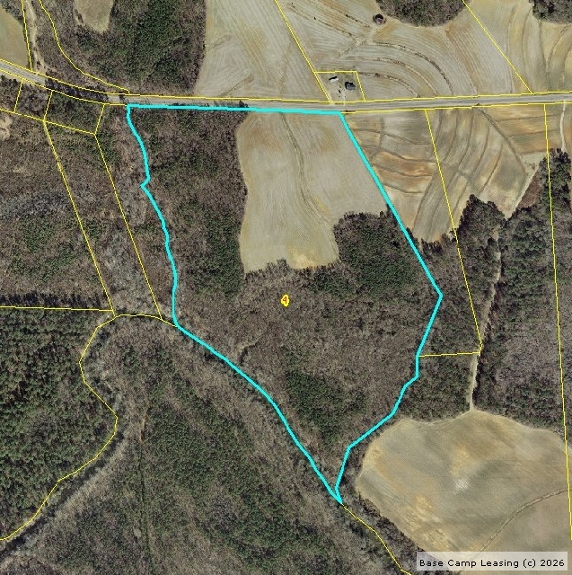 Nash County North Carolina Hunting Lease Property 4919 Base Camp