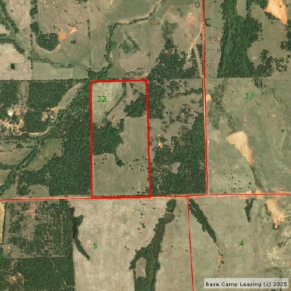 Lincoln County Oklahoma Hunting Lease Property 4932 Base Camp Leasing