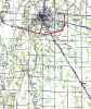 Map or photo for Huron County, Ohio hunting lease property.