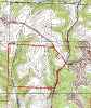 Map or photo for Harrison County, Ohio hunting lease property.