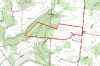 Map or photo for Adams County, Ohio hunting lease property.