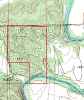 Map or photo for Madison County, Missouri hunting lease property.