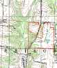 Map or photo for Carroll County, Ohio hunting lease property.