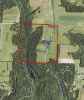 Map or photo for Carroll County, Ohio hunting lease property.