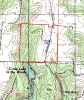 Map or photo for Carroll County, Ohio hunting lease property.