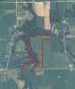 Map or photo for Wells County, Indiana hunting lease property.