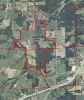Map or photo for Crawford County, Missouri hunting lease property.