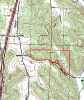 Map or photo for Guernsey County, Ohio hunting lease property.