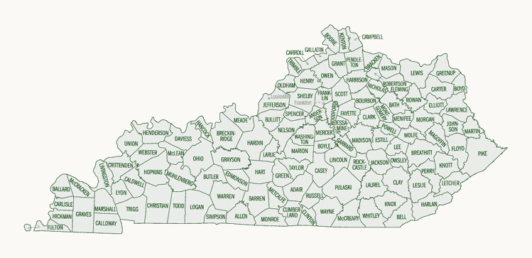 Kentucky Hunting Lease Map