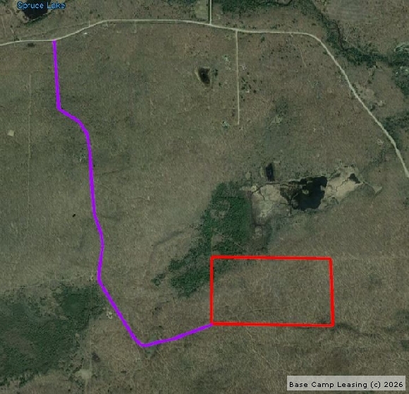 County Wisconsin Hunting Lease Property 9666 Base Camp