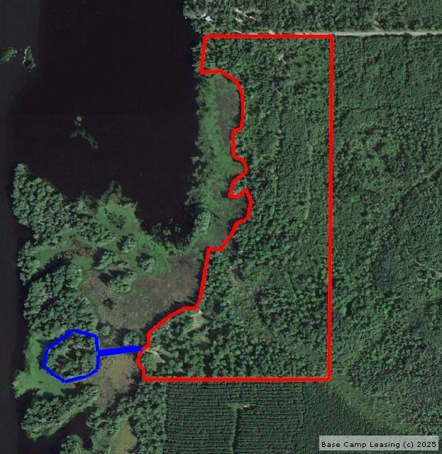 Oneida County Wisconsin Hunting Lease Property 11145 Base Camp Leasing