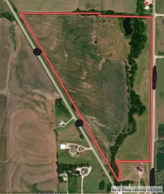 Pottawatomie County Kansas Hunting Lease Property 11747 Base Camp