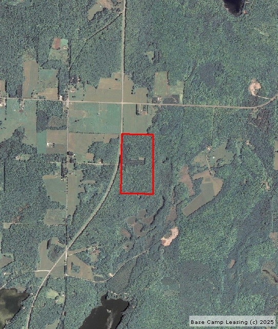 Florence County Wisconsin Hunting Lease Property 6017 Base Camp