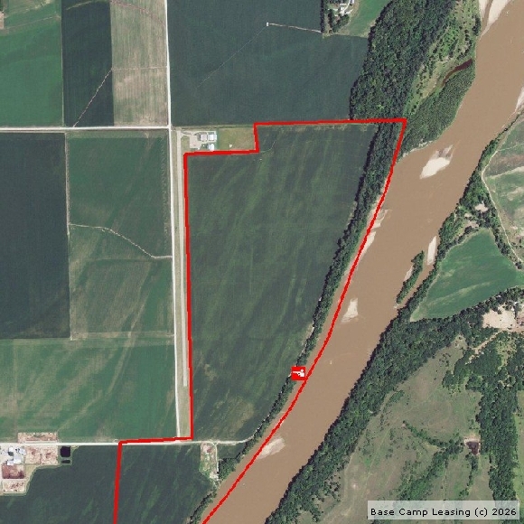 Pottawatomie County Kansas Hunting Lease Property 6302 Base Camp