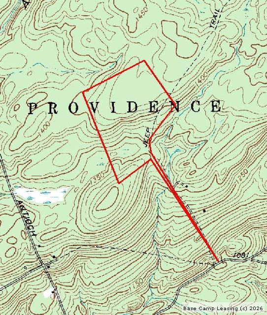 Saratoga County New York Hunting Lease Property 6635 Base Camp Leasing