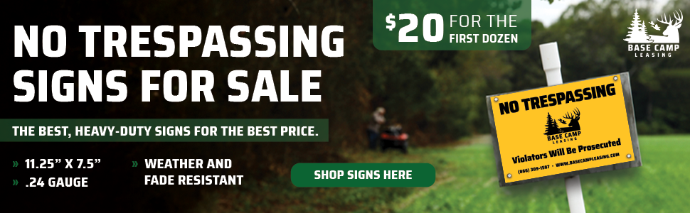 No Trespassing Signs